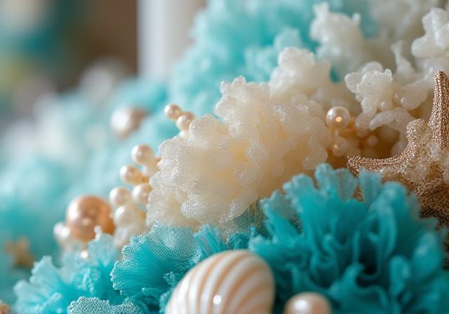 Marine themed party decoration